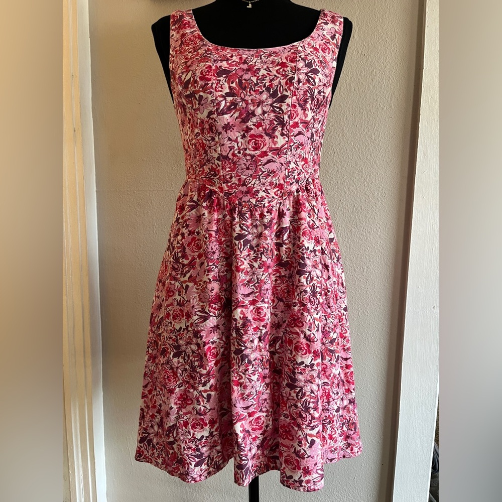 Sincerely Jules Pink Floral Mini Dress